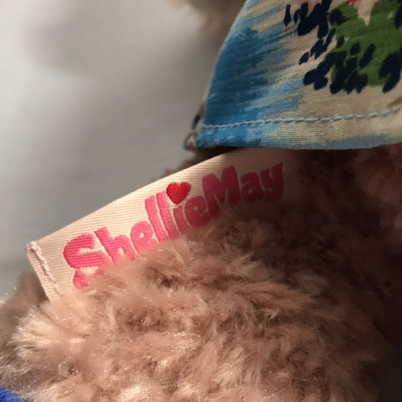 Shellie Mae Disney Aulani Plush Teddy Bear Hawaiian Dress, Sandals & Head Flower - Picture 9 of 11